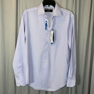 Report Collection Dress Shirt | Men's 15.5  34/35 Purple - IRREGULAR